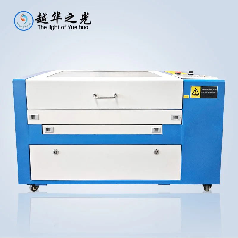 

90*60cm Stepper Motor Engraving Machine Red Dot Pointer Auto Focus 60W-150W Ruida Controller Included Wood MDF LAS DST