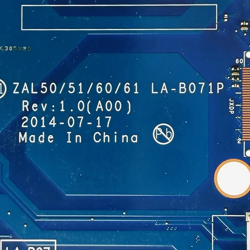Placa-mãe para laptop DELL Latitude 3450 3550 LA-B071P com CPU 3205U/I3/I5 100% totalmente testada e funcionando bem