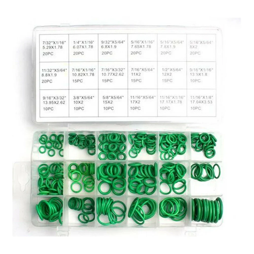 Efficient Sealing Solution 270PCS Nitrile O Ring Washer Assortment Kit Sturdy Storage Case Wide Range Of Sizes