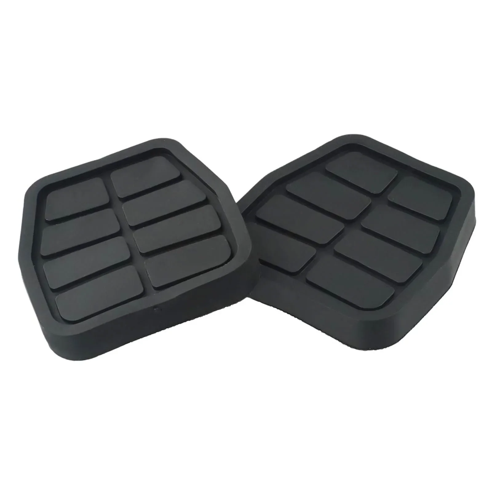 2pcs Car Brake Clutch Pedal Rubber Pad Cover Skid-Proof For GOLF / For JETTA MK2 1984 - 1991 Rubber Car Accessories