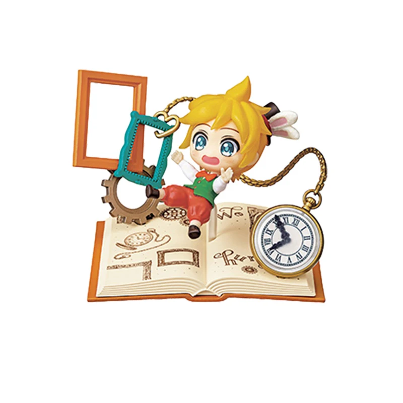 Original Hatsune Miku Animation Game Peripheral Toy Secret Wonderland Boxed Gacha Gashapon Anime Action Model Figures Collection