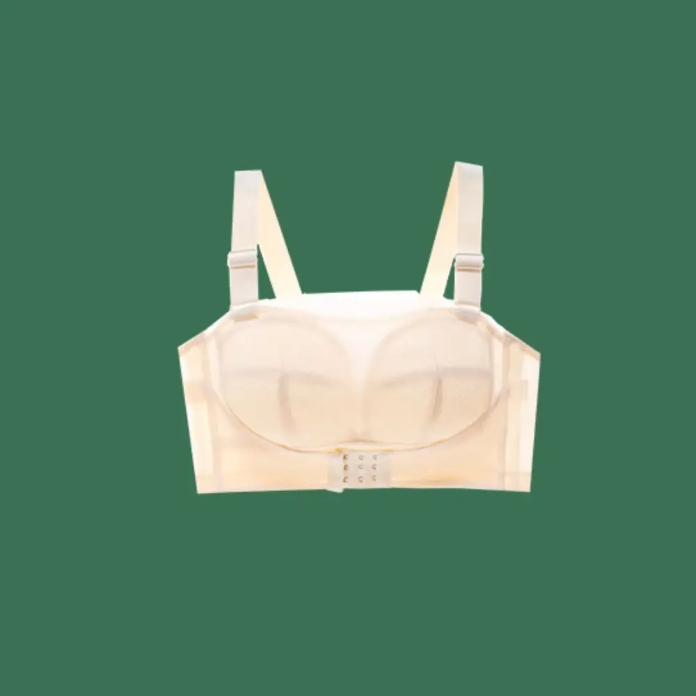 Comodo reggiseno con fibbia anteriore senza cuciture, in rete antiurto, intimo da donna, lingerie, reggiseno push up da donna