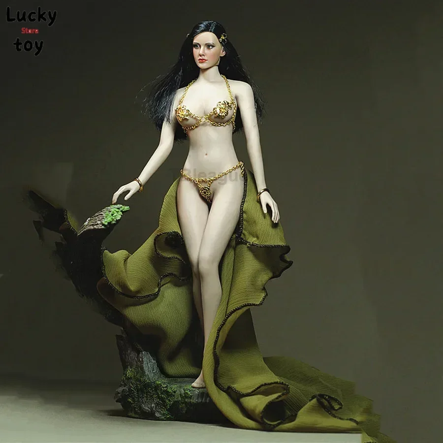 Custom 1/6 Scale Chain Underpants Skirt Dress for 12inch Phicen JIAOUL TBleague Action Figure Dolls Kunlun Mountains Toys