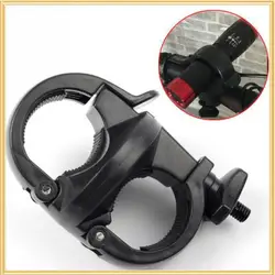 Lamp Mount Clip 360 Degree Rotation Anti-slip Bicycle Light Stand Flashlight Clamp Bracket Currency Durable Bicycle Lamp Holder