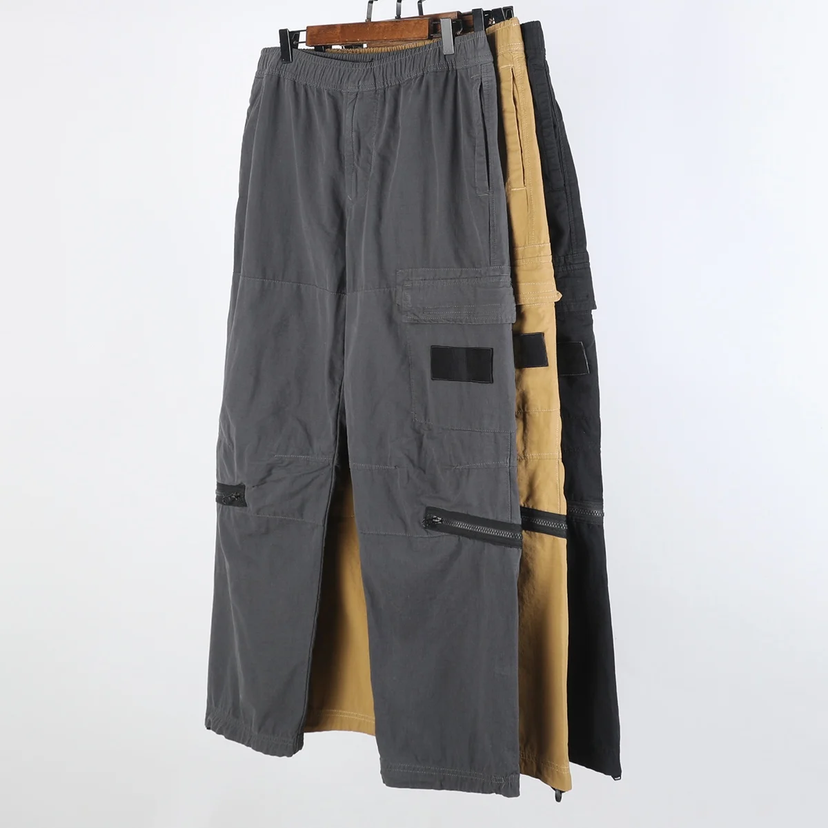 

Мужские повседневные брюки свободного кроя с прямыми штанинами из хлопка для работы, осень 2025 – очень удобные хлопковые брюки