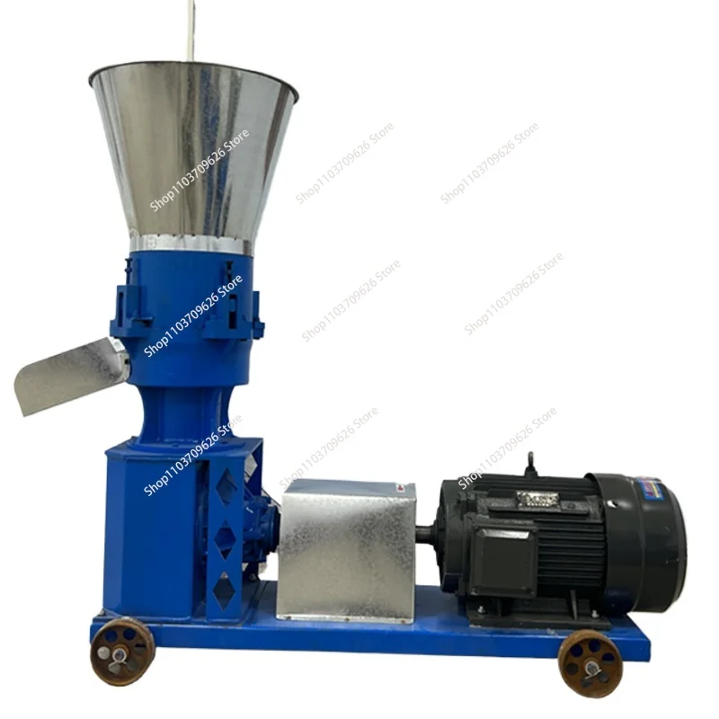 

CH-150 Electric Poultry Chicken Feeds Grass Pellet Making Machine Diesel Cattle Pelletizer Machine For Home Use Farm