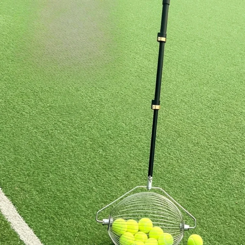 

Training Basket Roller Portable Retractable Tennis Tennis