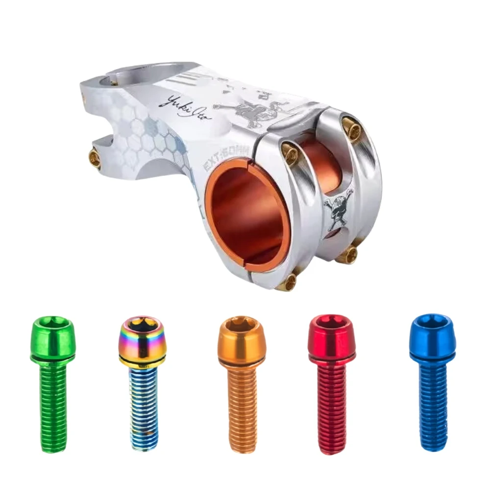 AliExpress chooee M5x18mm Bike Stem Bolts (6pcs) - Hex Socket Cap Screws for MTB/Road Cycling Handlebar Fastener Stainless Steel