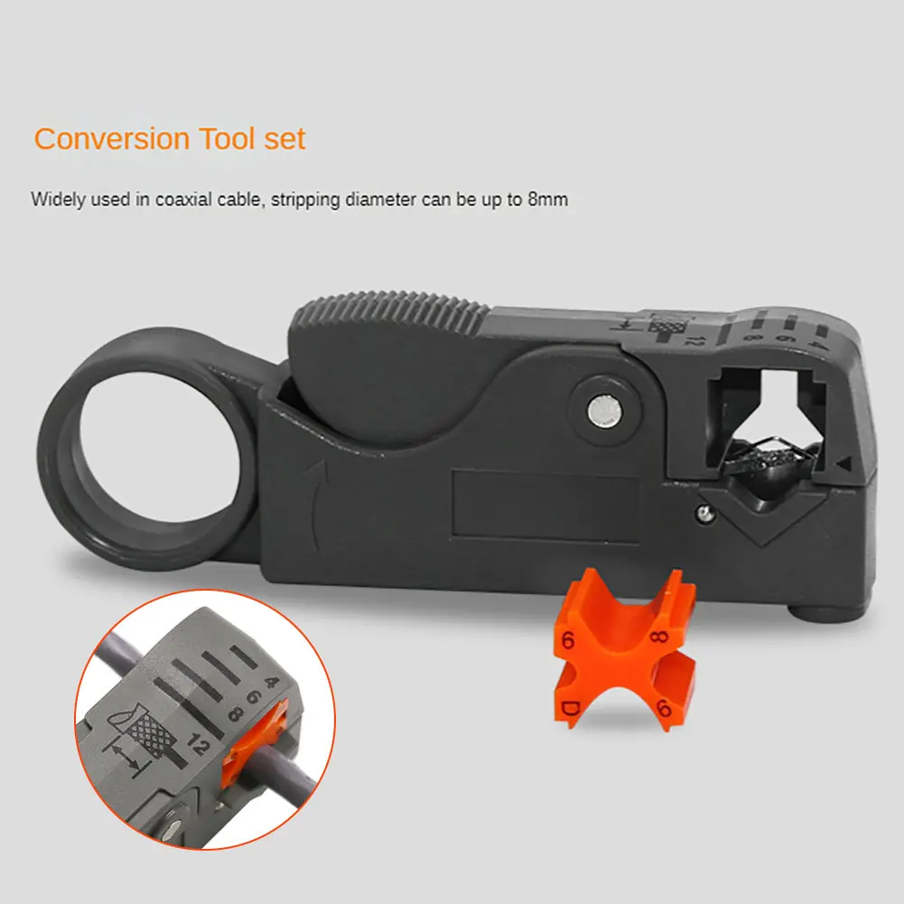 أداة تعرية الأسلاك المعزولة متعددة الوظائف يمكنك صنعها بنفسك عمق القطع كماشة تجريد قابلة للتعديل عالية الأداء للكهرباء الإلكترونية #3