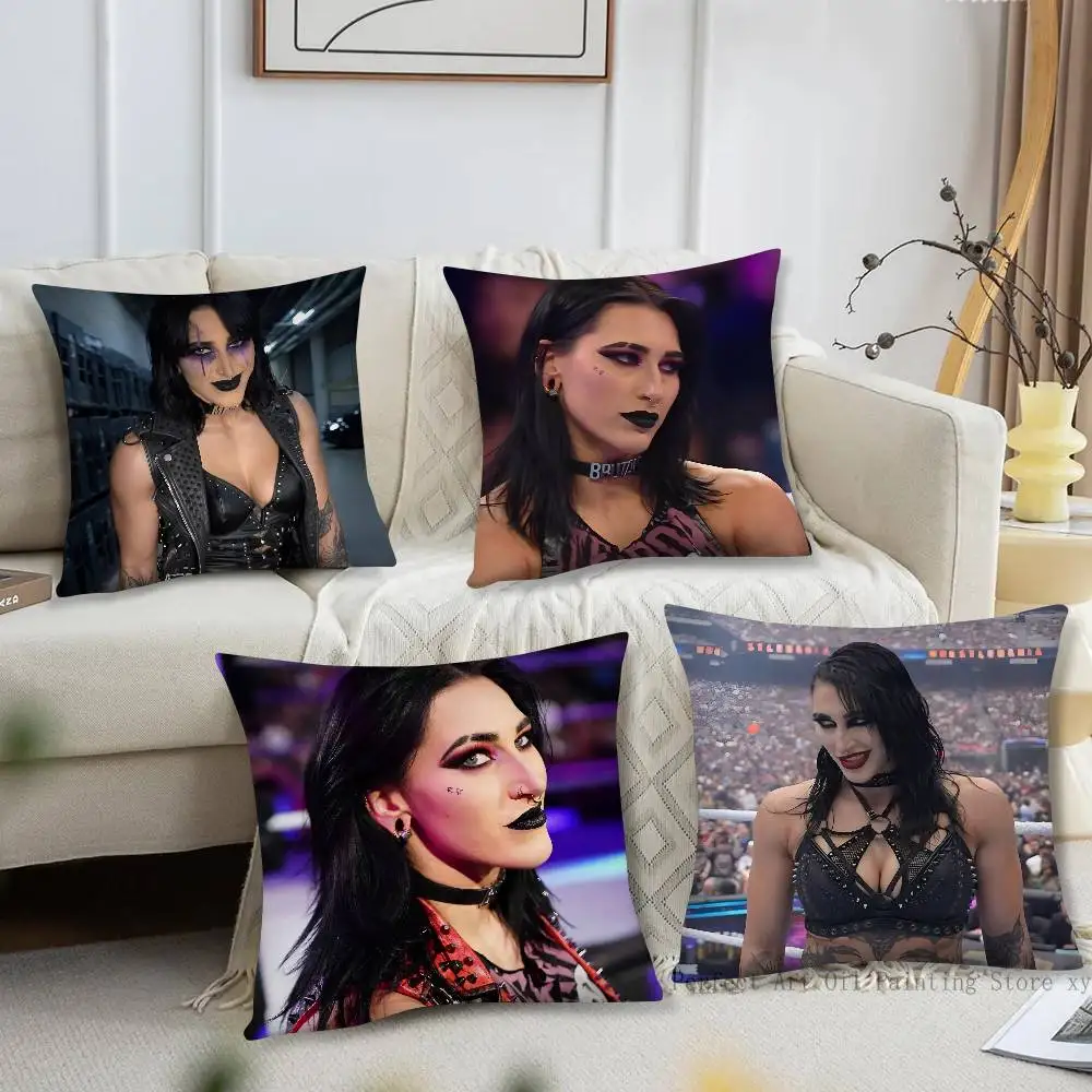 1pc Famous R-RheaS R-Ripley Pillow Case Fashion Square Pillowcase Bedroom Sofa Room Ins Decoration Leisure