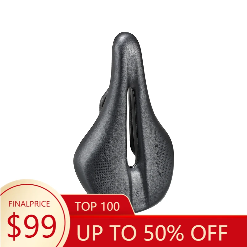 

ZEIUS Bike Seat Carbon Fiber Riding Bow Road Seat Cushion ultra Light Short Nose Hollow Seat Pack Saddle