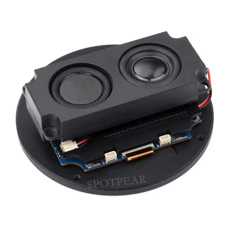 Waveshare ESP32-P4 WIFI6 3.4인치 LCD 원형 디스플레이 4인치 터치스크린 듀얼 마이크 Wi-Fi 6/Bluetooth 5(LE) 지원
