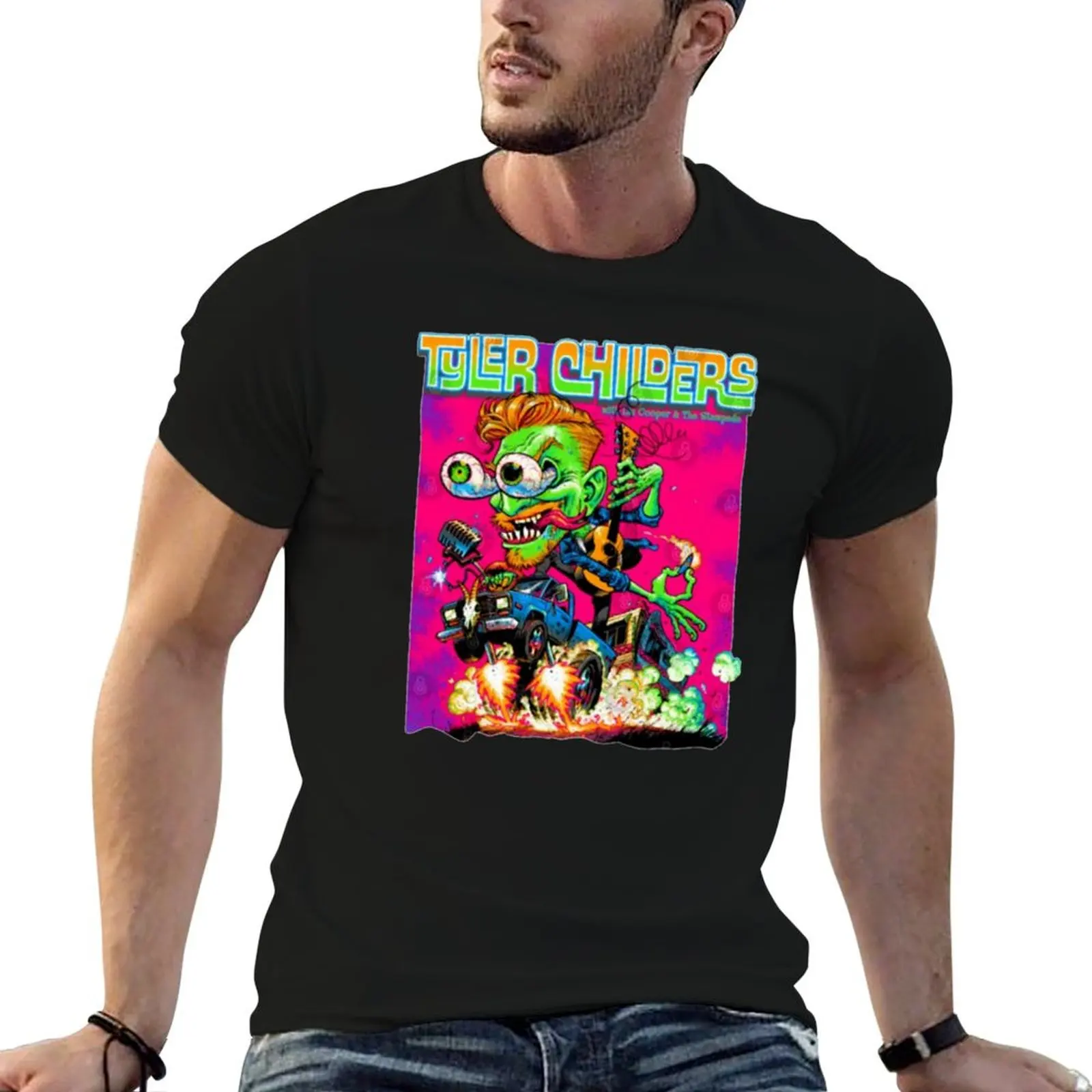 tyler childers pink best seller v1 T-Shirt Festive Simple T-Shirt