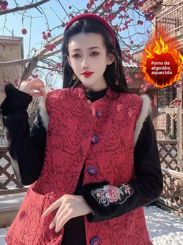 high-end-red-festive-new-chinese-style-vest-2025-winter-warm-all-match-retro-embroidery-new-year's-greetings-sweater-vest