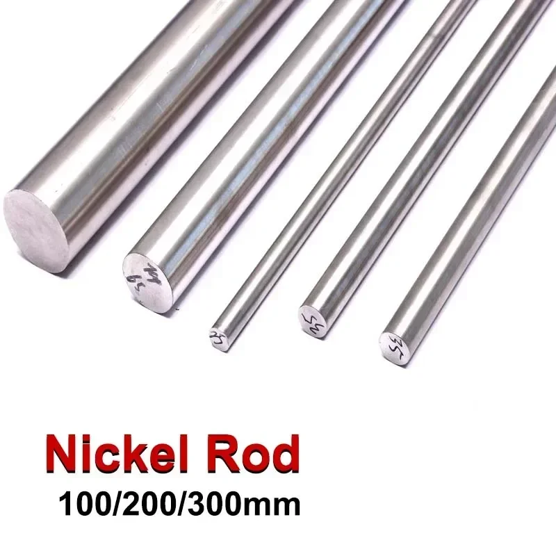 

99.99% Pure Nickel Rod Anode for Scientific Lab Research Various Sizes Available