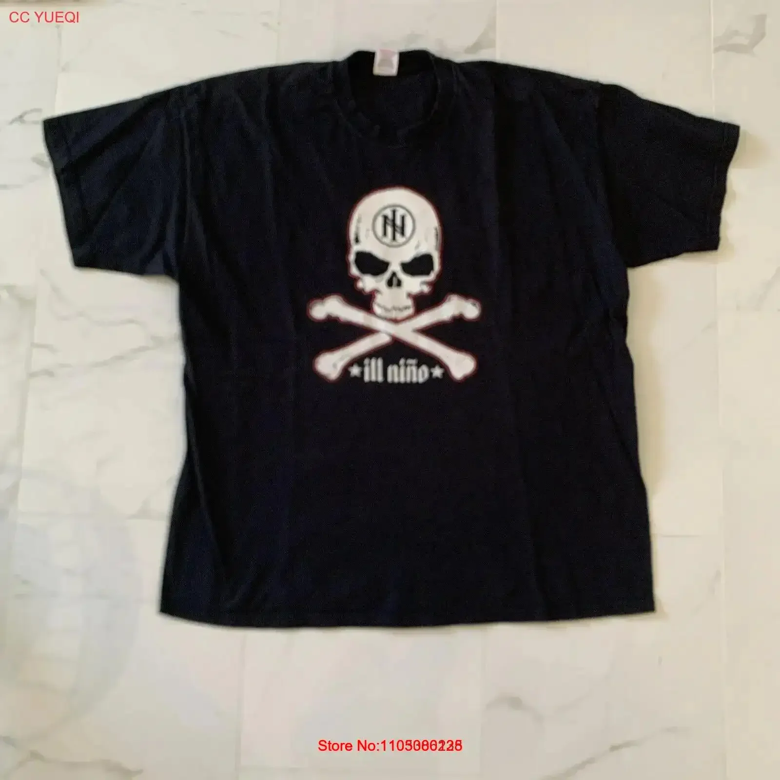 

Металлическая футболка Il Nino Niño 2007, размер 2X XXL, винтажная стильная модная одежда с рисунком, мягкая дизайнерская одежда, повседневная уличная одежда