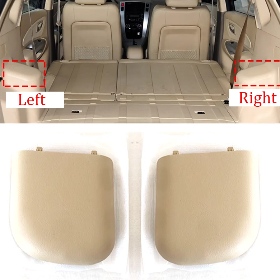 Wooeight 1Pc Shock Absorber Cover Upper Trunk Luggage Net Compartment Cover Small Shelf Trim Cap For Hyundai Tucson 2005-2015