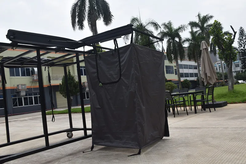 Camping Pivoting Shower Tent Ensuite Shower Enclosure Fold Out Shower