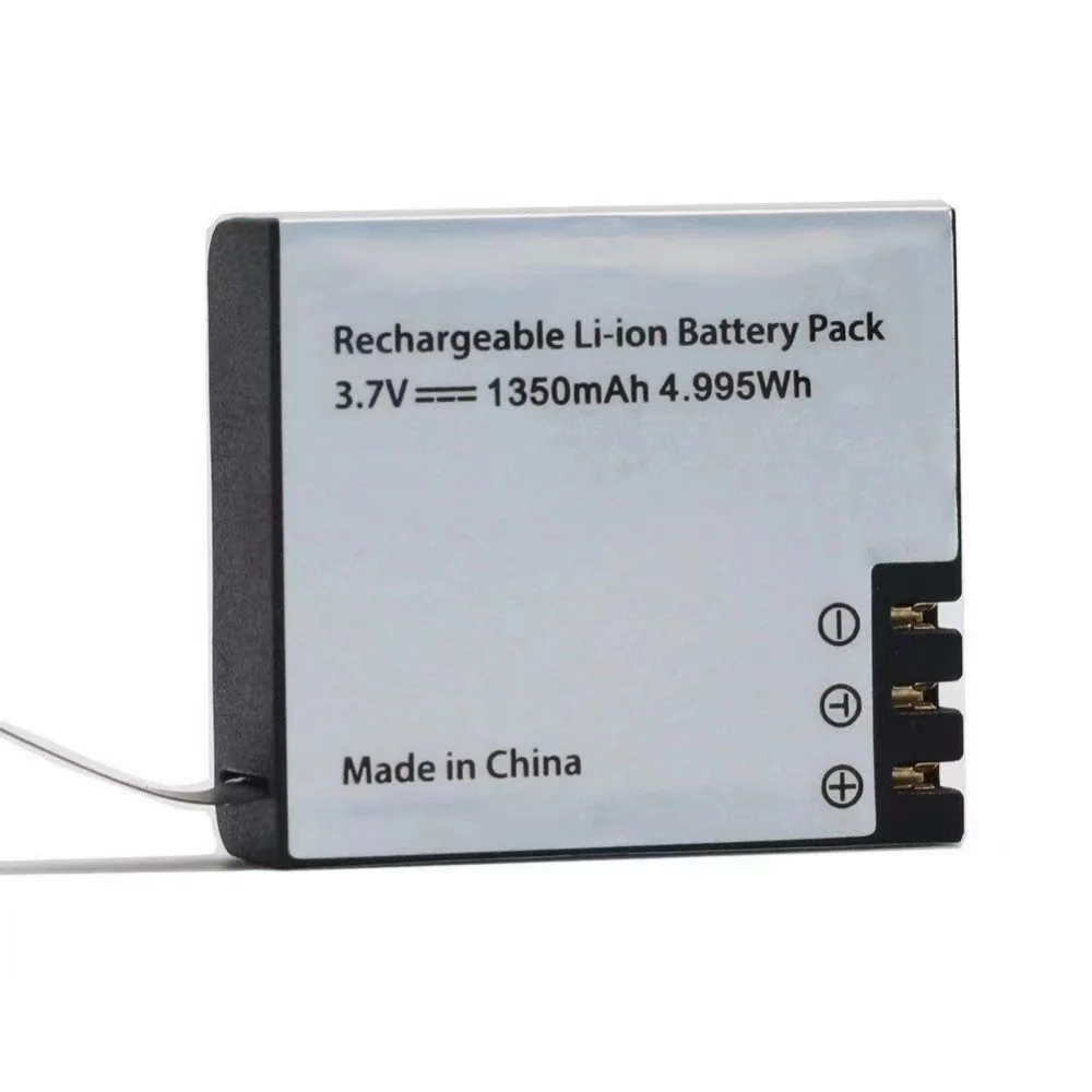 1350mAh PG1050 Li-ion Battery for SJCAM SJ4000 SJ5000 SJ5000X SJ6000 M10 WIFi 4K SJ9000 H9 H9R H3R H8 H8R Sport Action Camera