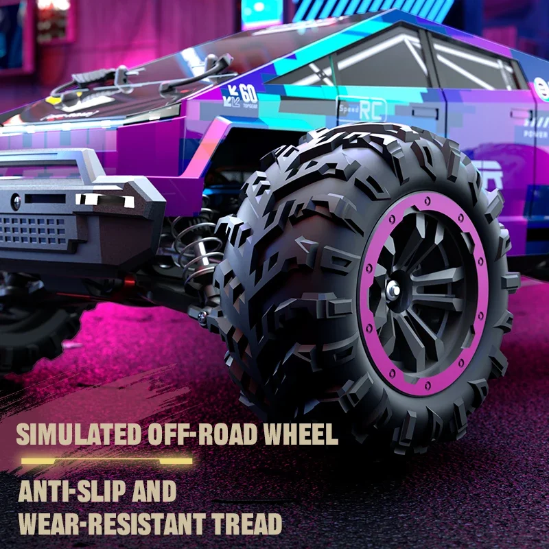 C8821 RC Auto 4WD Off-Road 2,4G ferngesteuertes Fahrzeug gebürstetes/bürstenloses Kletter-Crawler-Modell mit LED-Leuchten Spielzeug für Kinder