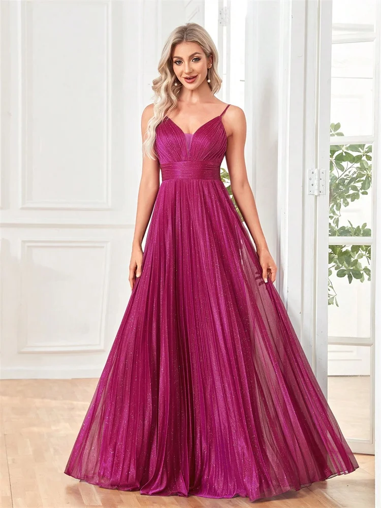 BLUEPLUM 우아한 섹시한 Blckless 정장 이브닝 드레스 2025 럭셔리 바닥 길이 여성 웨딩 파티 댄스 파티 Caicktail 가운