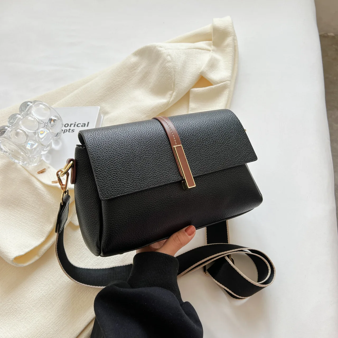 

2025 New Square Bag for Women, Genuine Leather Large Capacity Multi-way Shoulder Crossbody Tote, Vintage Chic Work Purse