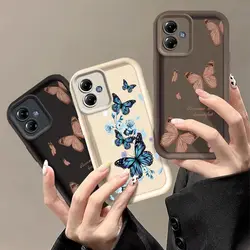 G14 Charming Butterfly New Sky Eye Phone Case For Motorola Moto G14 Shatterproof Camera Protection Moto G14 Soft Back Cover