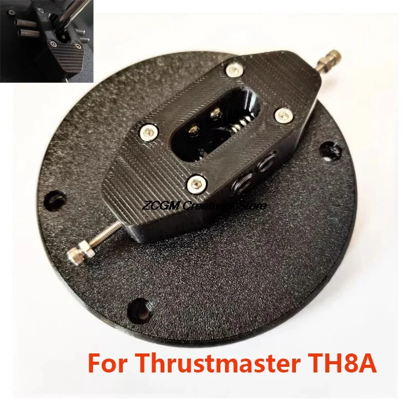 Simracing Sequential Shifter Plate Kit Upgrade Mod Adapter H Gear Shifter Damping For Thrustmaster TH8A