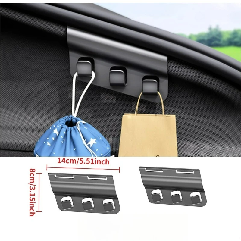 

Trunk Hooks Designed for for Model Y Juniper Variants,Handy for Organizing Shopping Bags, Other Small Belongings Within The Car
