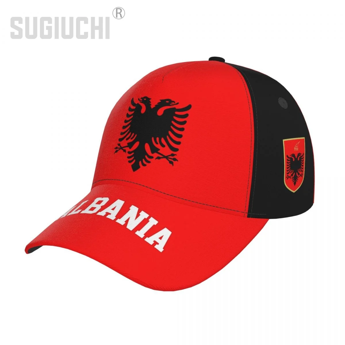 

Unisex Albania Flag Albanian Adult Baseball Cap Patriotic Hat for Baseball Soccer Fans Men Women