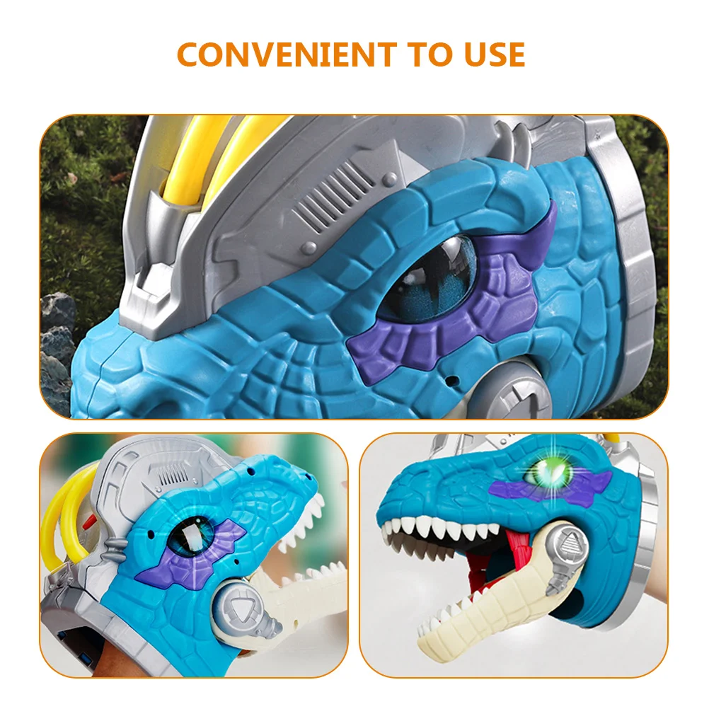 Brinquedo de fantoche de mão de dinossauro, fantoches de animais realistas para crianças, brinquedos criativos de dinossauro, presentes educativos, mão de desenho animado