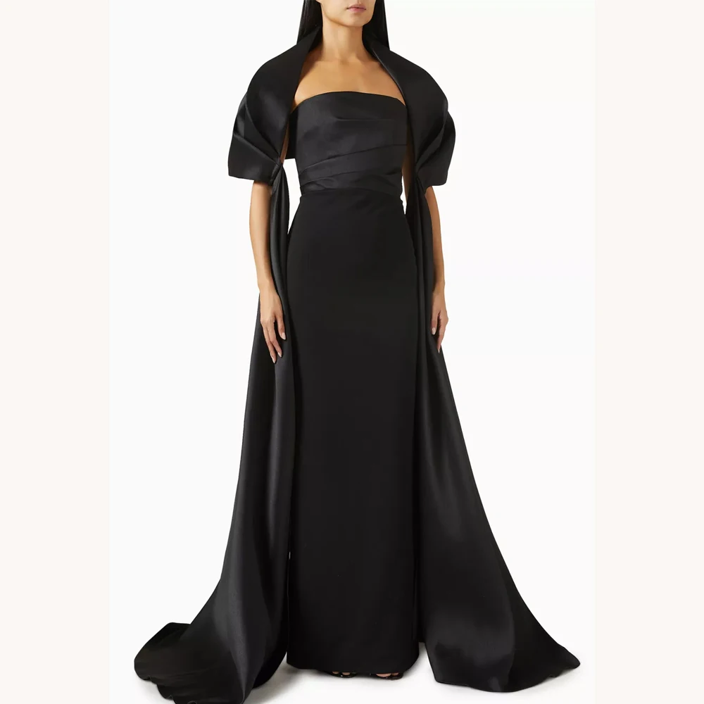 Maßgeschneidertes sexy elegantes Schleppe-Kleid, A-Linie, Abendkleider, Anlass, formell, exquisit, hochwertige Abschlussball-Party-Kleider für Frauen