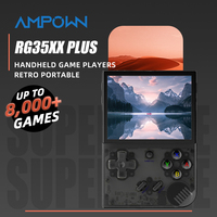 AMPOWN Anbernic RG35XX Plus Handheld Game Players 3.5'' IPS Linux Portable Video Game Console Retro Game Console Spelcomputer