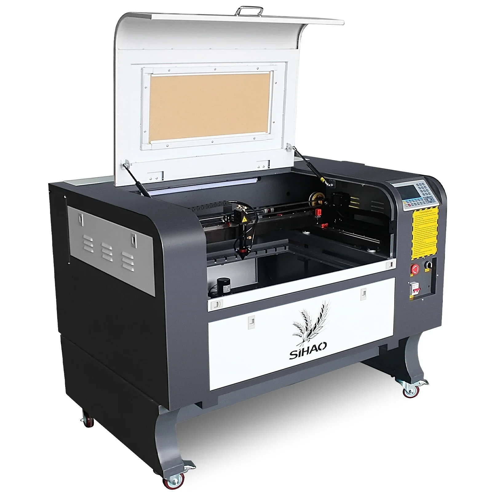 

VEVOR Laser Engraving Machine Laser Engraver 80W CO2 500x700mm Laser Cutting Laser Engraving RUIDA