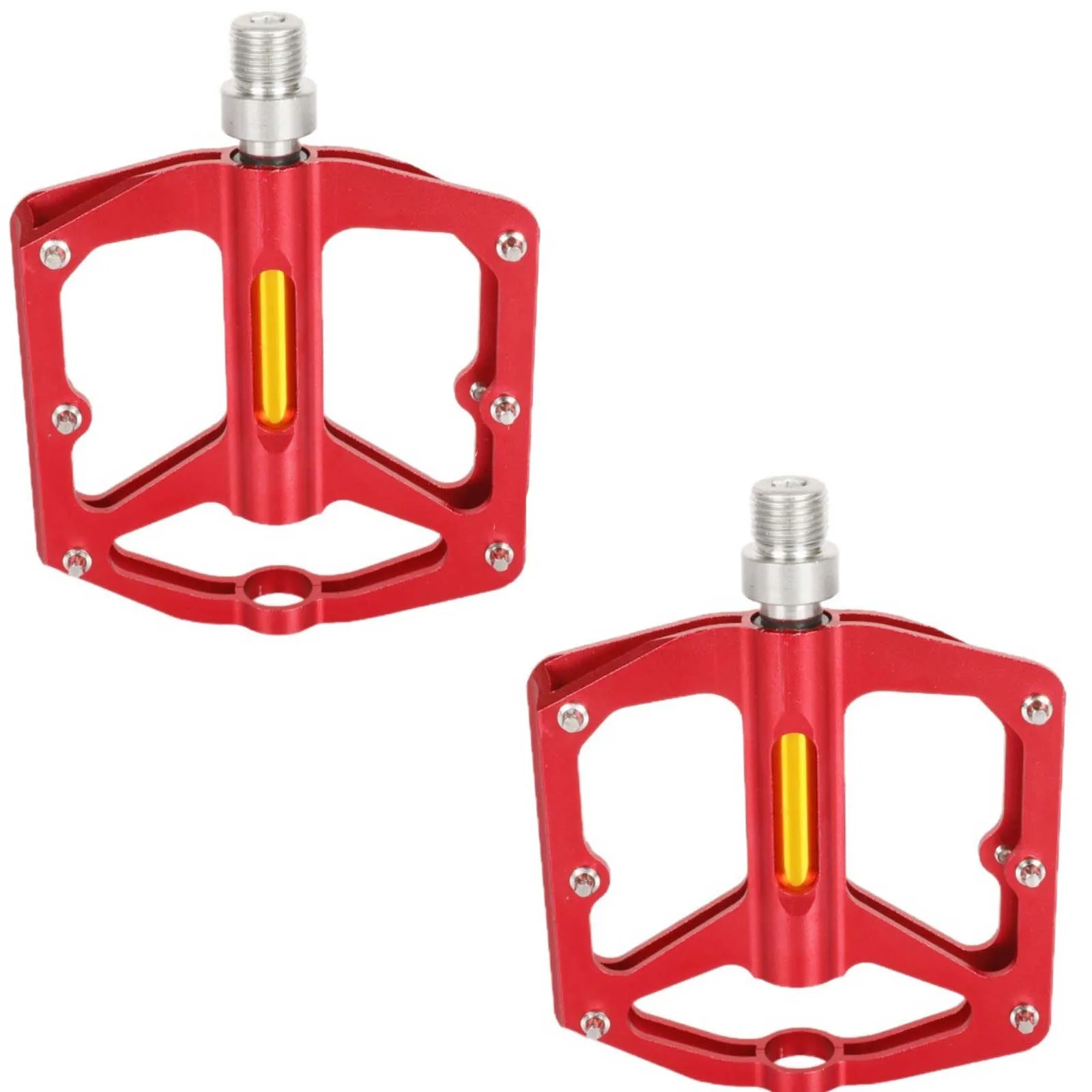 

Bike Pedals - Aluminum Alloy Bearing Foot Pedals With Quick-Release Feature Sturdy Cycling Accessories High Quality