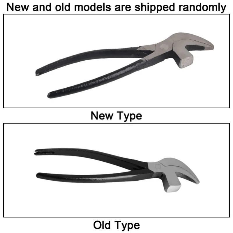45 #   Pinza per calzolaio in acciaio per calzolai in pelle, strumento di lavoro fai da te, a forma di becco, azionata a mano