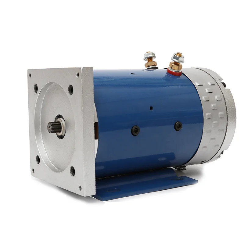 

48V60V72V электрическая чистка и санитария транспортного средства, силовой блок хвостовой пластины, масляный насос, долговременный двигатель постоянного тока с девятью зубьями