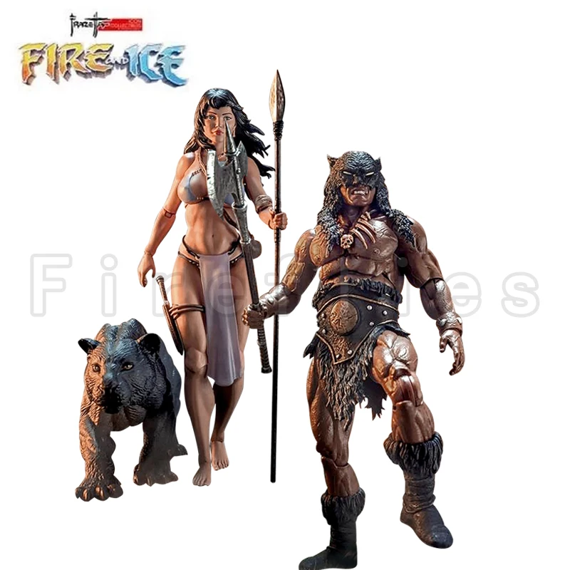

Предзаказ: Фигурка Frazetta Girls 6 дюймов (1/12) Fire and Ice ICON Collectibles Dark Wolf Teegra Ver2, аниме-модель, игрушка