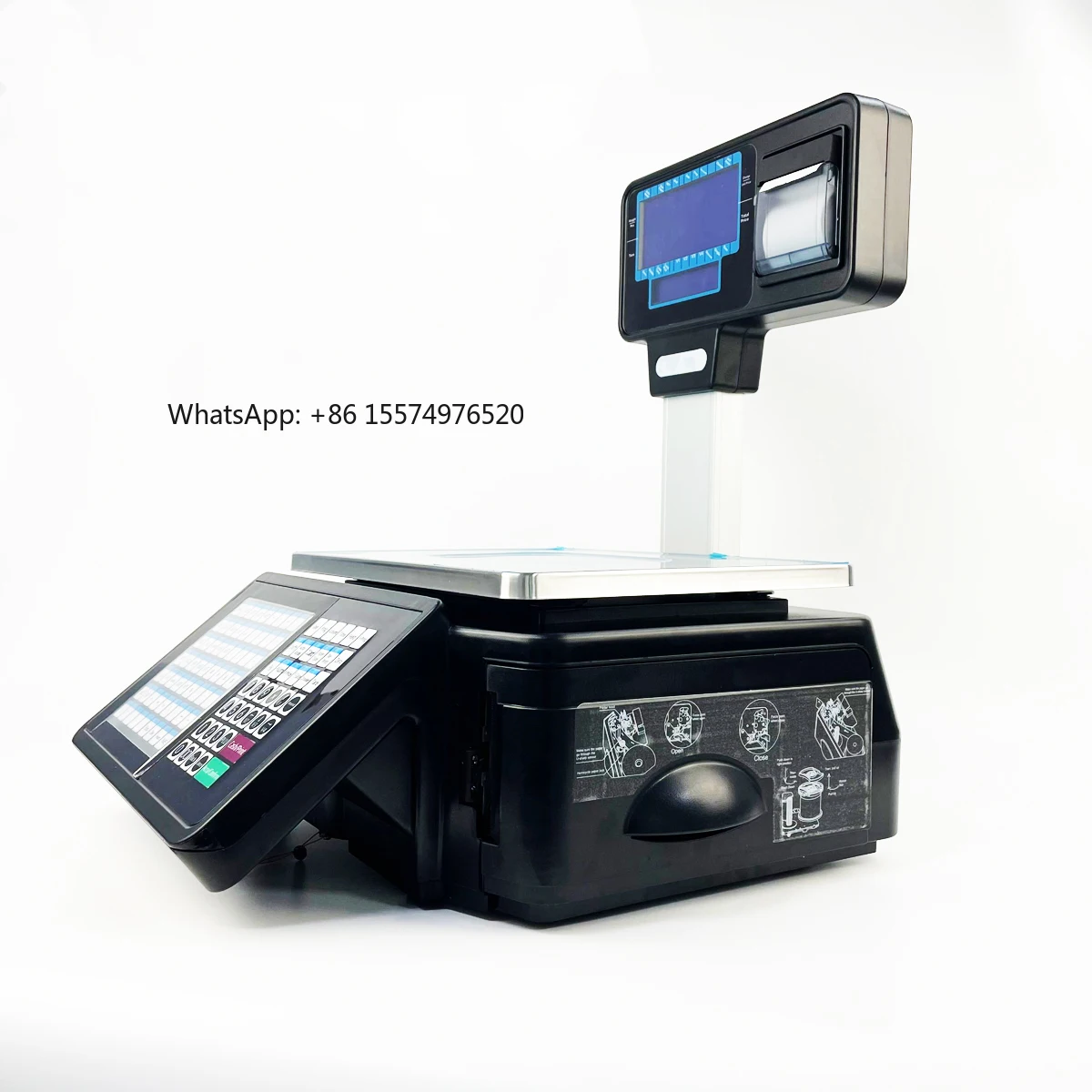 Hot-selling 6kg/15kg/30kg digital barcode scales with label printing capabilities in 2026