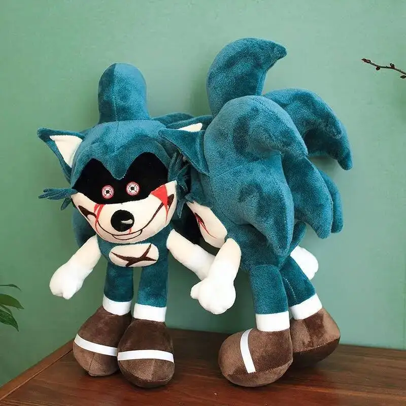 New Anime Dark Soni Supersonic Mouse Plush Doll Toy 40CM Cartoon Cute Soft Soni Fill Toy Periphery Room Decoration For Kid Gift view 4