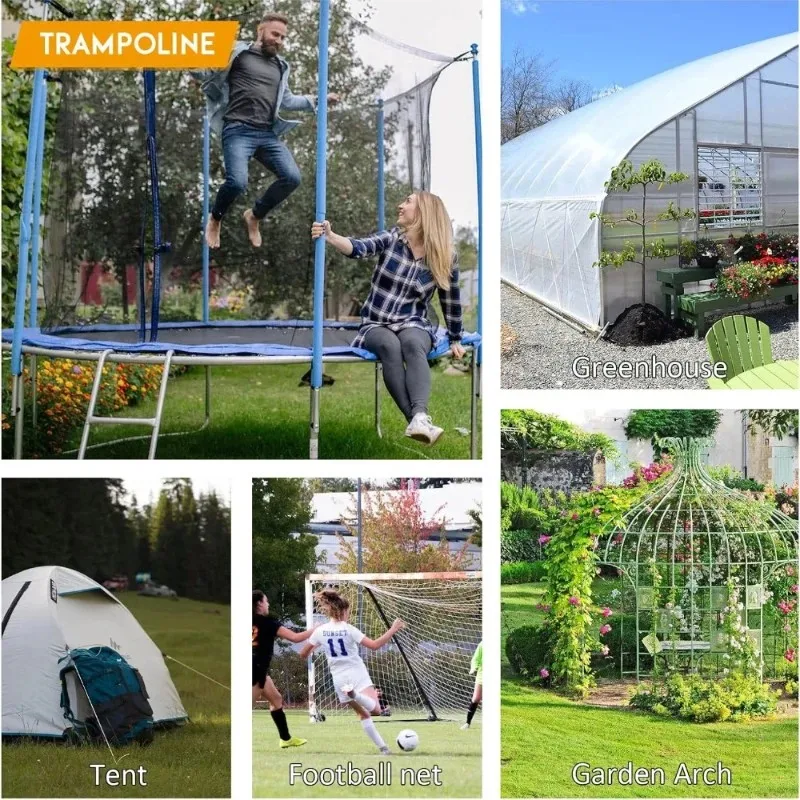 top quality heavy-duty u-shaped wind stakes galvanized steel ground anchors trampoline stakes heavy-duty trampoline anchor kits