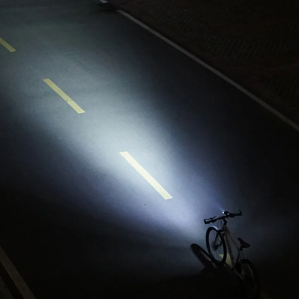 Solar MTB Road Bike Front Lamp USB Rechargeable LED Cycling Lantern Power Display High Beam Bicycle Flashlight for Night Riding