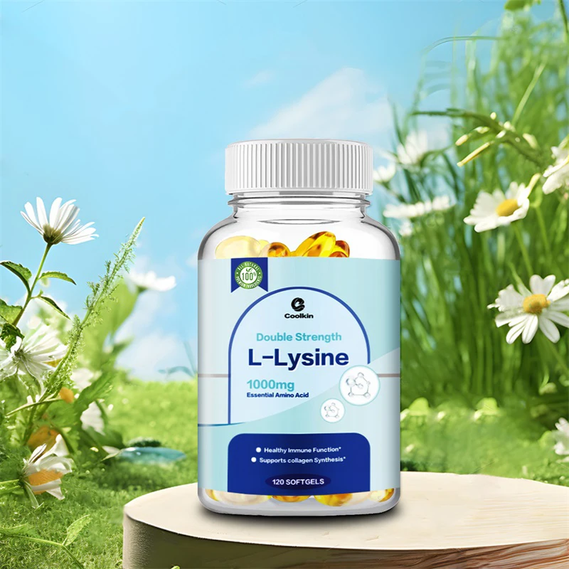 

L-Lysine 1000mg - Fights Cold Sores Immune Heart Support Essential Amino Acid, Gluten Free, Non-GMO