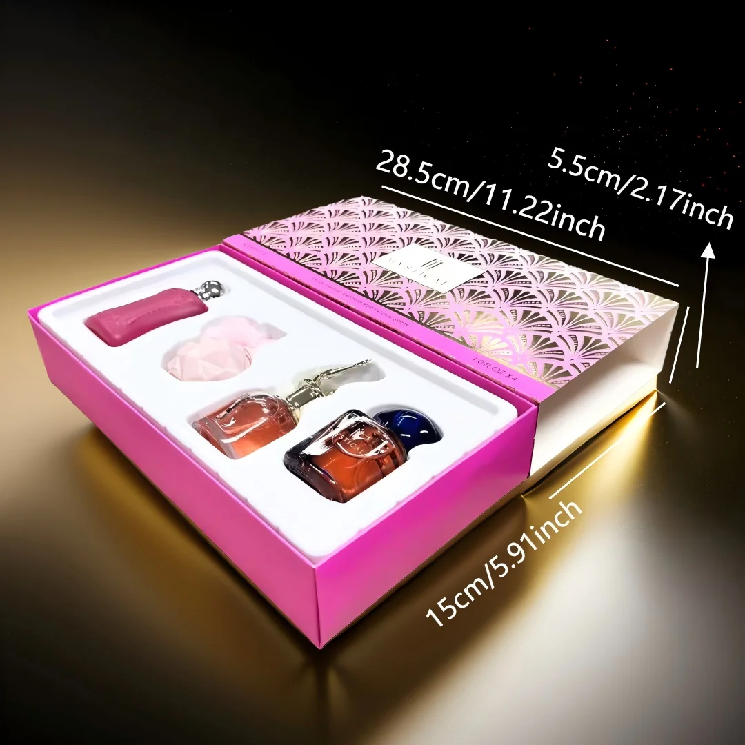 MYSTICAL Confezione regalo profumo da donna, fragranza fresca duratura, unisex, viaggio, festa della mamma, San Valentino, regalo di compleanno