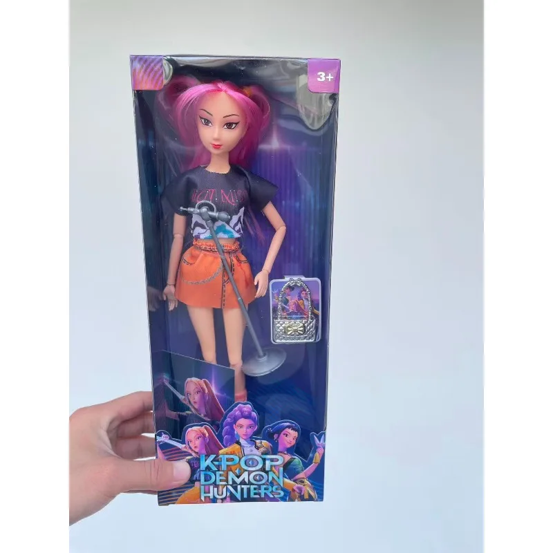 تصميم مثالي جديد شيطان الصيادين K-Pop دمية الفينيل لعبة رومي ميرا زوي شخصيات متعددة الحلي العصرية للهدايا #1