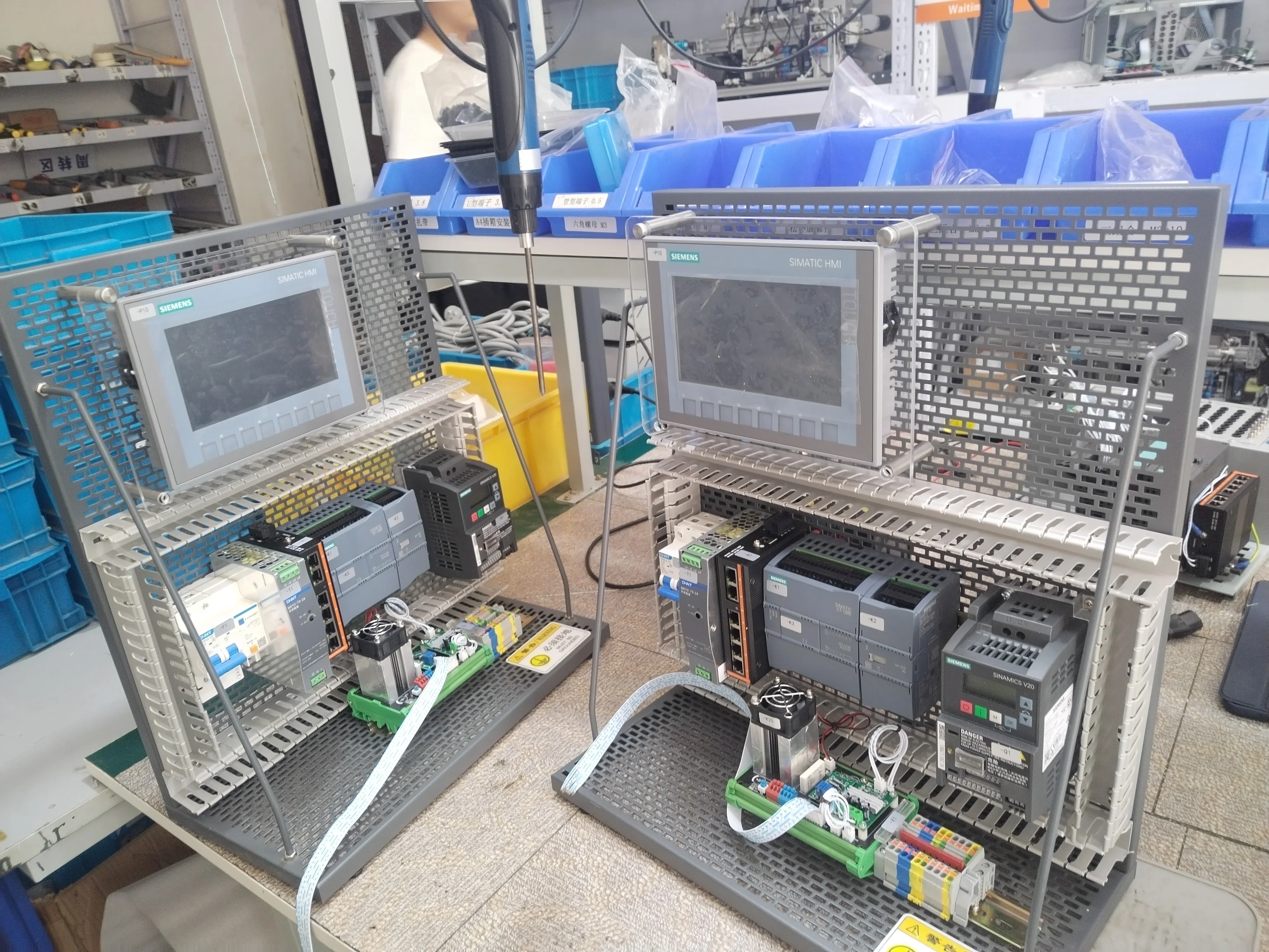 plc training kit  automation training kit plc trainer  automation engineering training plc board inteace trainer