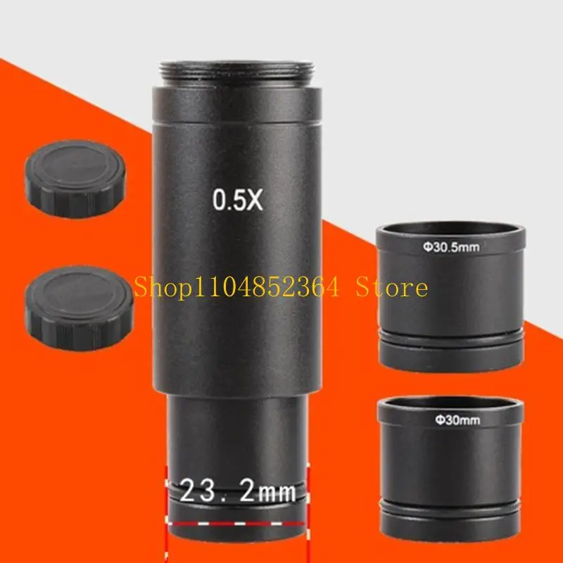 652F 0,5X C Mount Len Adapter für Trinokular -Stereo -Mikroskop -Fernglaskamera – Detail 1