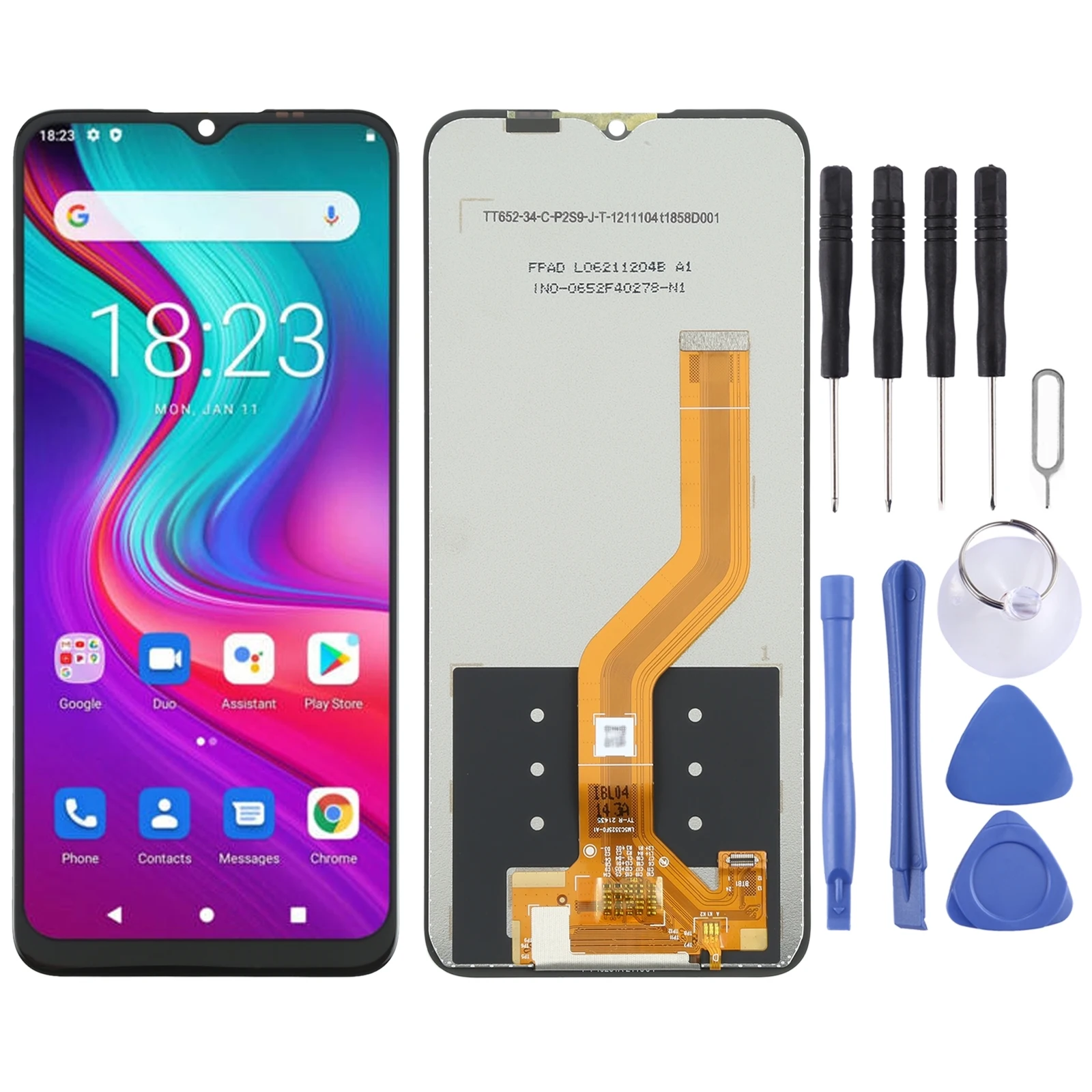 Origina LCD Screen for Doogee X96 with Digitizer Full Assembly