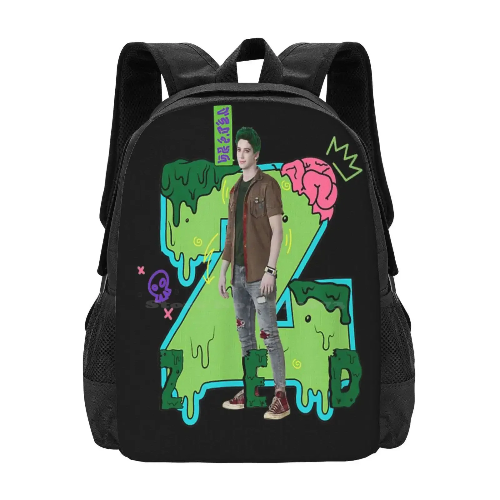 

Z0Mbiess 2 Zed Школьные сумки Дорожный рюкзак для ноутбука Z0Mbies Meg Donnelly Milo Manheim Zombie Trevor Tordjman Dcom Kylee Russell