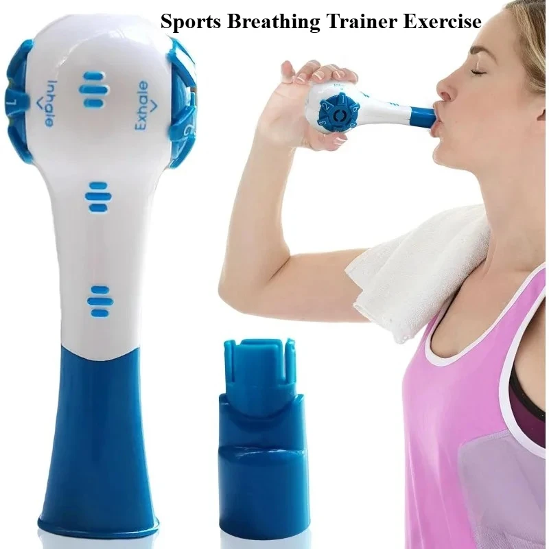 

Portable Breathing Trainer Fitness Exercise - Handheld Muscle Trainer for Strength & Endurance ABS Material Workout Device